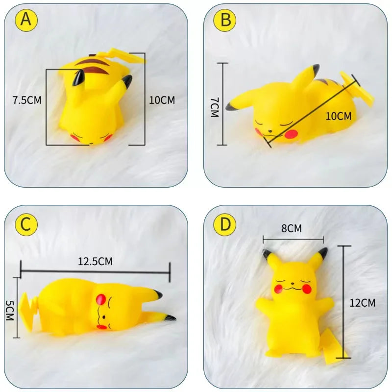 Lampe de Chevet Pikachu Éclatante