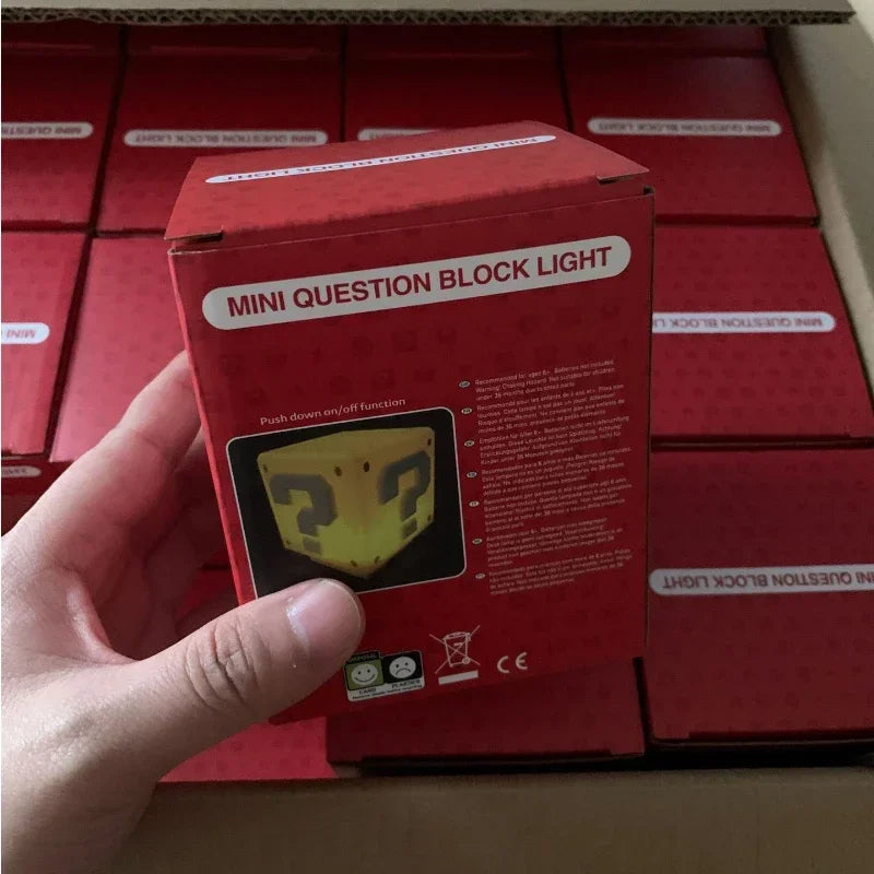 Veilleuse Bloc Mario LED Question