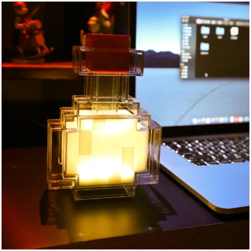 Lampe Potion Magique Minecraft