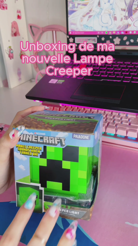 Lampe LED Creeper Minecraft